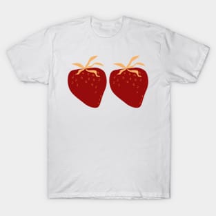 2 RED STRAWBERRY T-Shirt